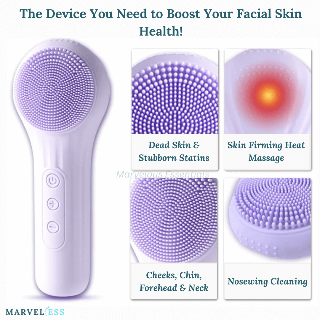 Bloom - A Sonic Waterproof Facial Cleansing Brush