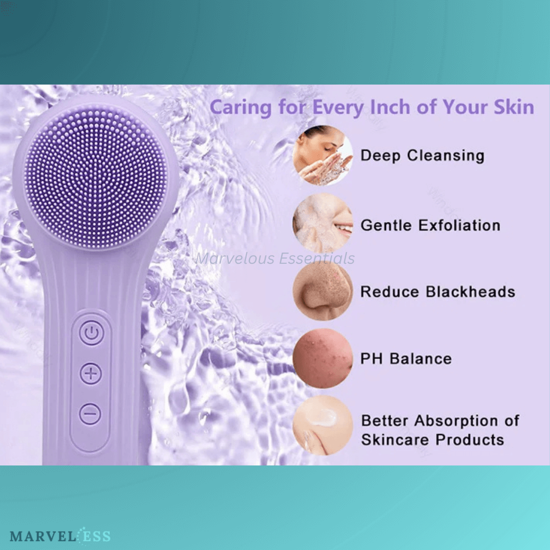 Bloom - A Sonic Waterproof Facial Cleansing Brush