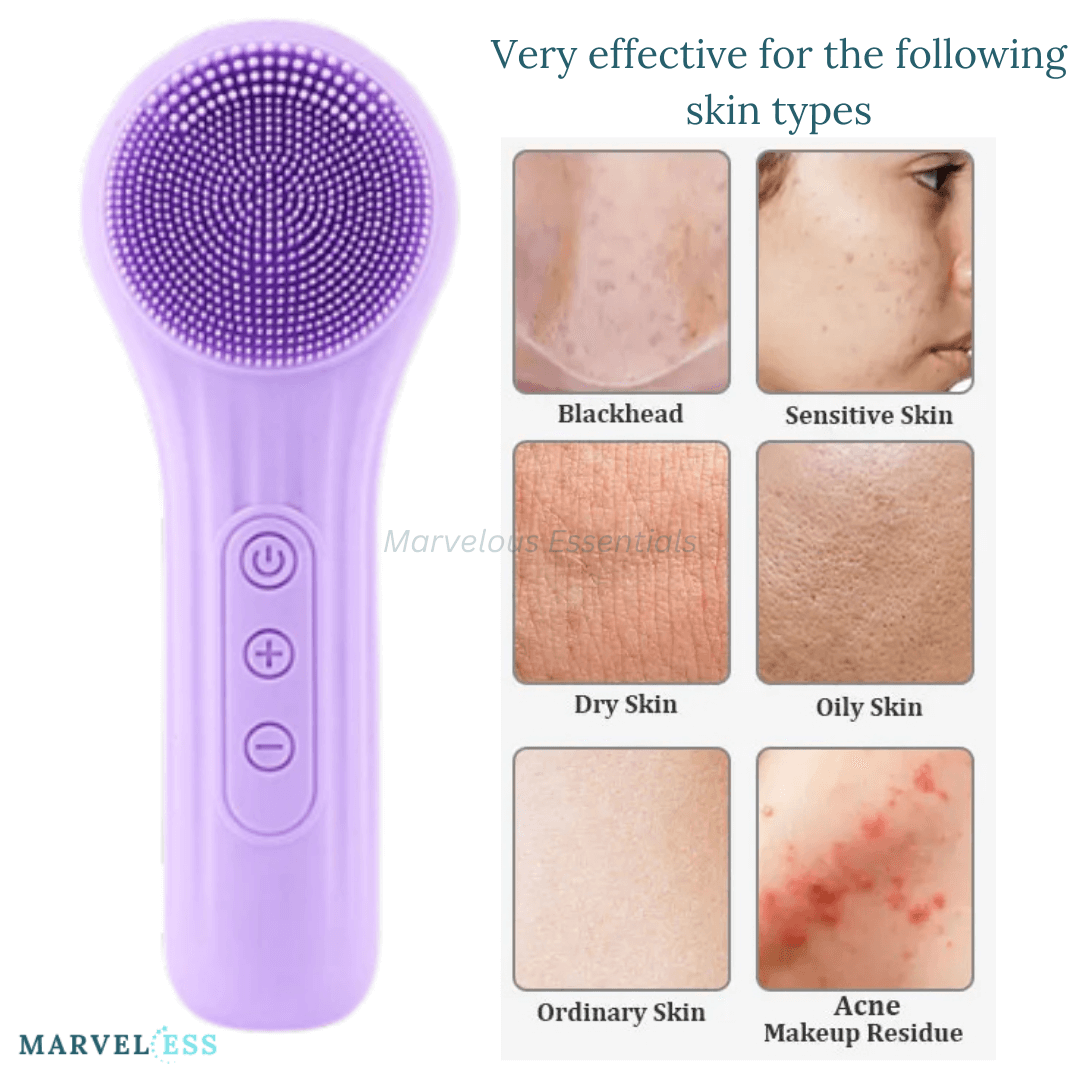 Bloom - A Sonic Waterproof Facial Cleansing Brush