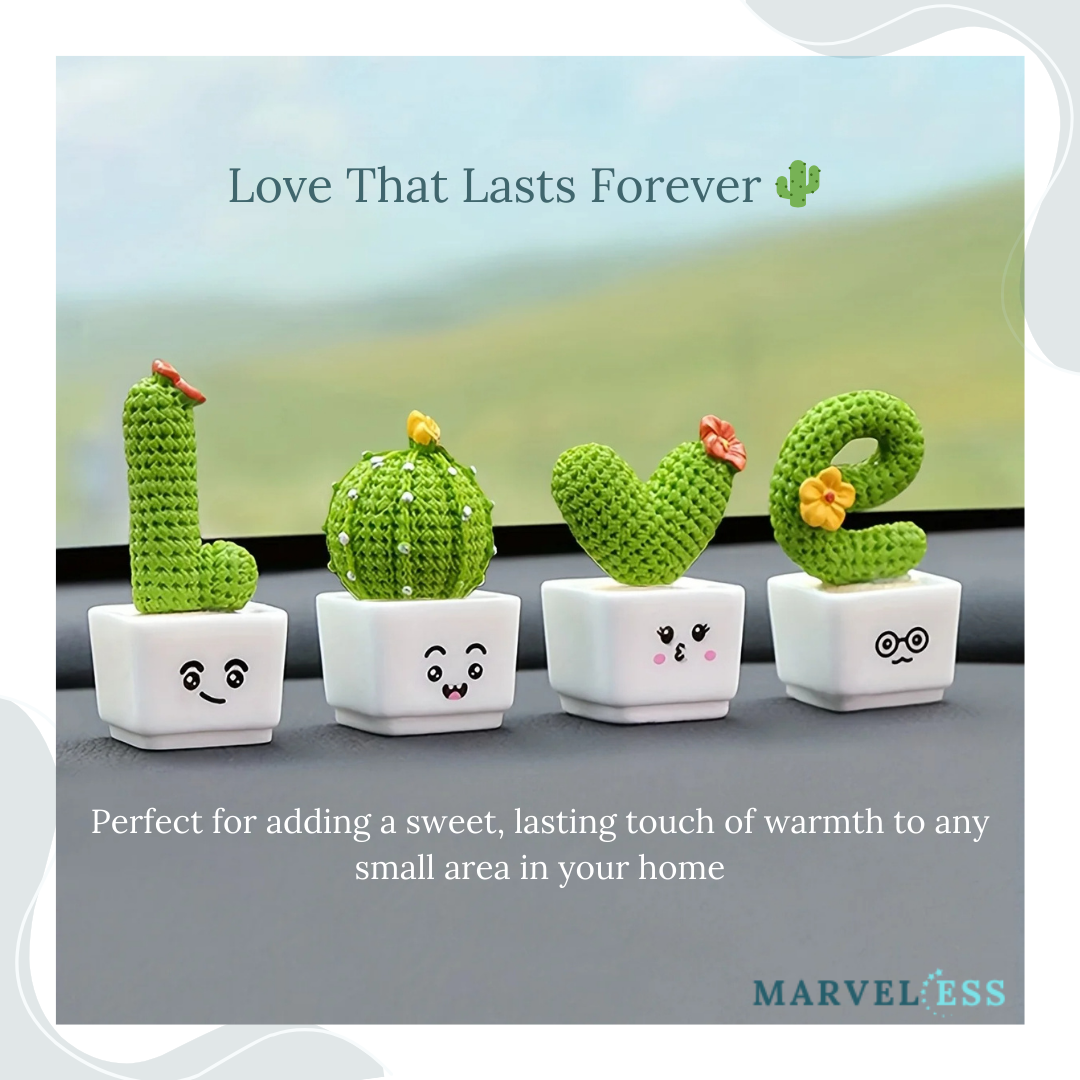 CactiHeart - For home or office decoration